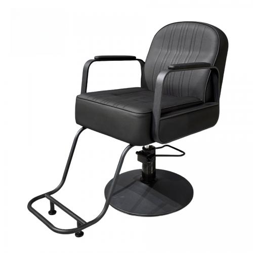 Modern Black Beauty Salon Chairs Height-Adjustable Woman Styling Hairdressing Barber Chair for Hair Salon