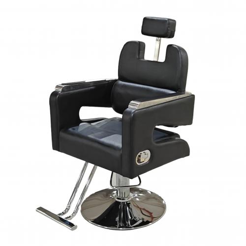 Modern Salon Beauty Hair Dresser Furniture Woman Metal Black Rotating Lifting Salon Chair for Salon Shop