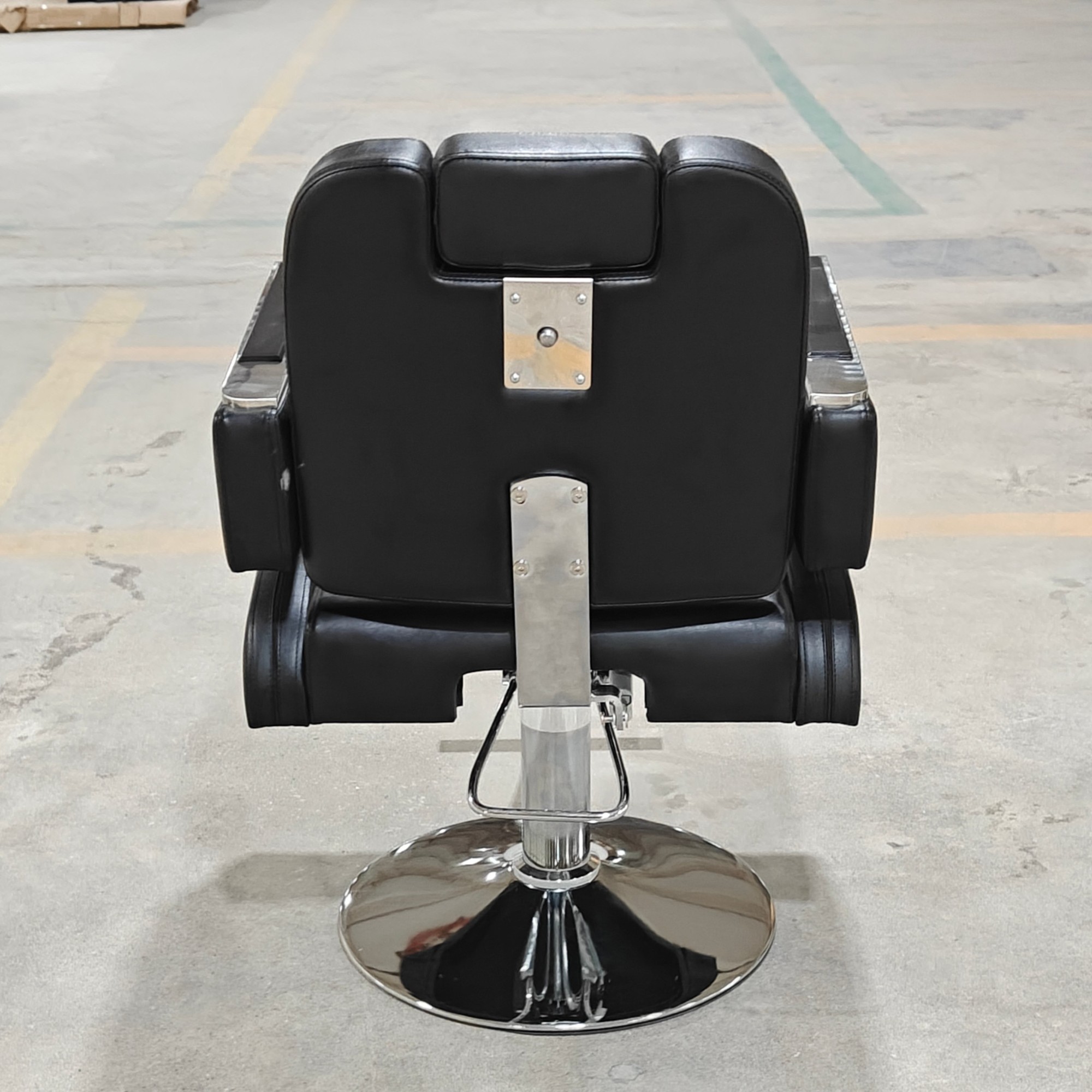 Modern Salon Beauty Hair Dresser Furniture Woman Metal Black Rotating Lifting Salon Chair for Salon Shop