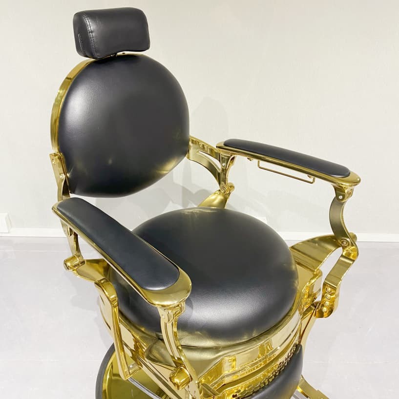 PA101-2R Golden Vintage Barber Chair