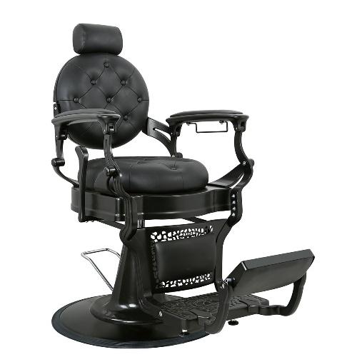 PA101-8R Classic retro black barber chair