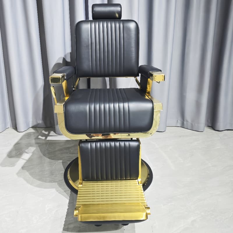 PA103 Golden Vintage Barber Chair