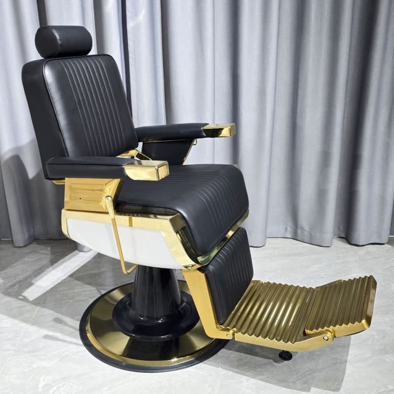PA103 Golden Vintage Barber Chair