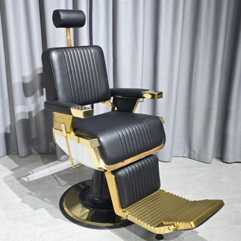 PA103 Golden Vintage Barber Chair