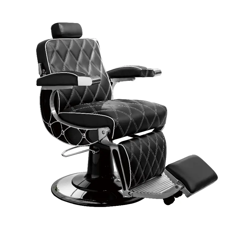PA162 Black modern luxury barber chair