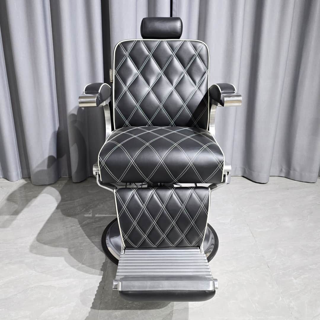 PA162 Black modern luxury barber chair