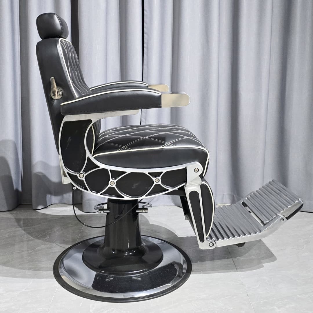PA162 Black modern luxury barber chair