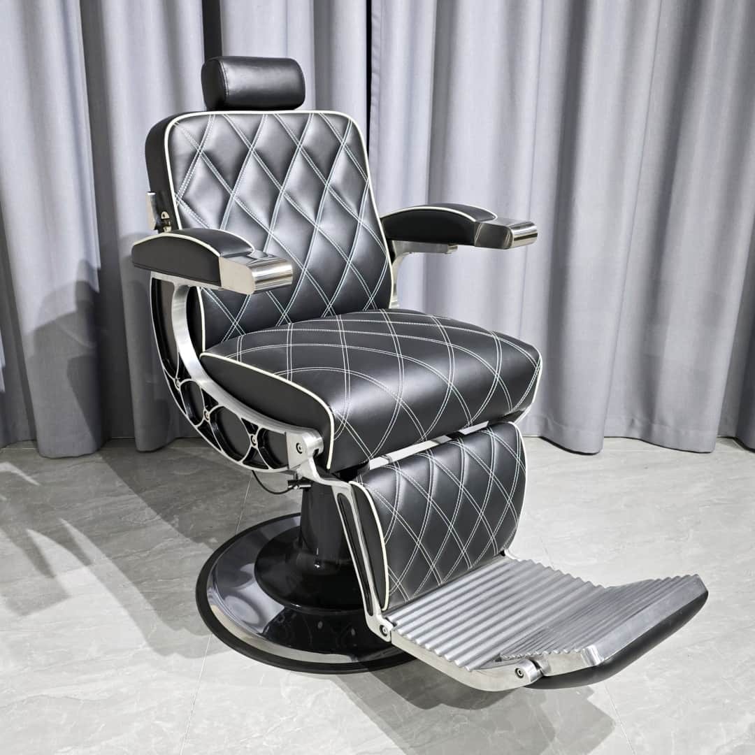 PA162 Black modern luxury barber chair